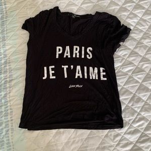Paris Crop Tee